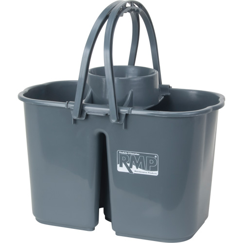 Seau et essoreuse pour vadrouille, Passoire, 3,75 gal. US (15 pintes), Gris Pathway Supply LP