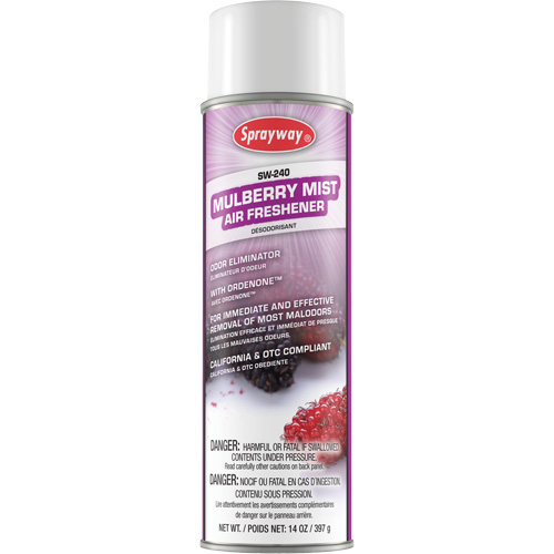 Air Freshener, Citrus Mulberry, Aerosol Can Pathway Supply LP