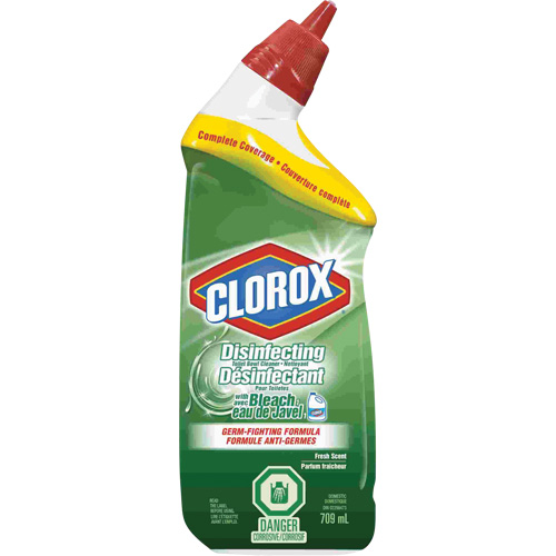 Disinfecting Toilet Bowl Cleaner with Bleach, 709 ml, Bottle Pathway Supply LP