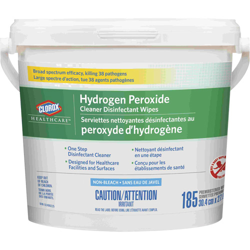 Healthcare&reg; Hydrogen Peroxide Cleaner Disinfecting Wipes, 185 Count Pathway Supply LP