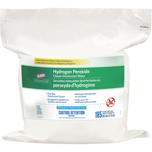 Healthcare&reg; Hydrogen Peroxide Cleaner Disinfecting Wipes, 185 Count Pathway Supply LP