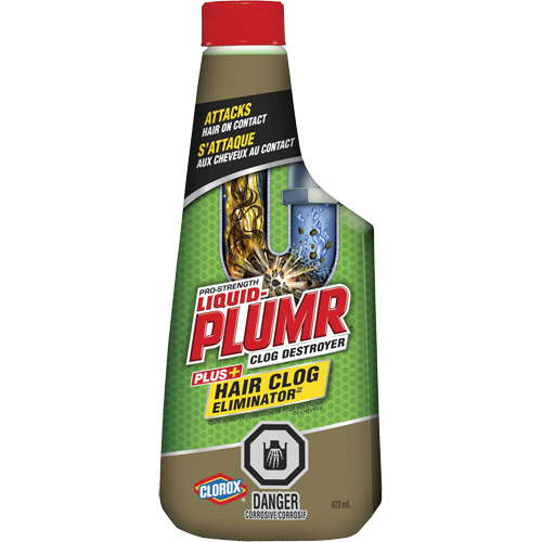 Produit d&eacute;bouchant pour bouchons de cheveux Liquid-Plumr Pathway Supply LP
