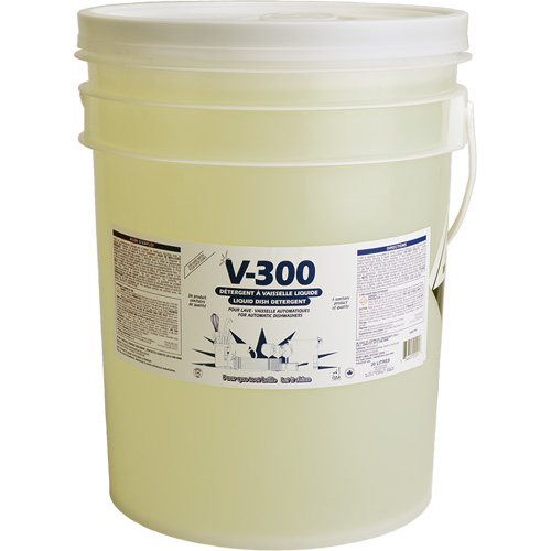 D&eacute;tergent &agrave; vaisselle pour eau dure, pour lave-vaisselle automatique, Liquide, 20 L Pathway Supply LP