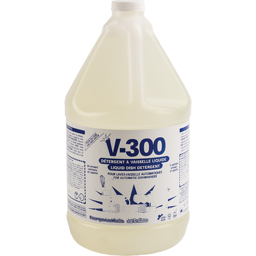 D&eacute;tergent &agrave; vaisselle pour eau dure, pour lave-vaisselle automatique, Liquide, 4 L Pathway Supply LP