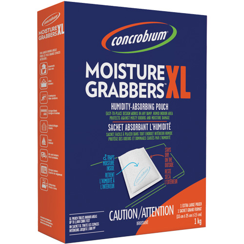 Sachets d&eacute;shydratants Concrobium Moisture Grabbers XL Pathway Supply LP