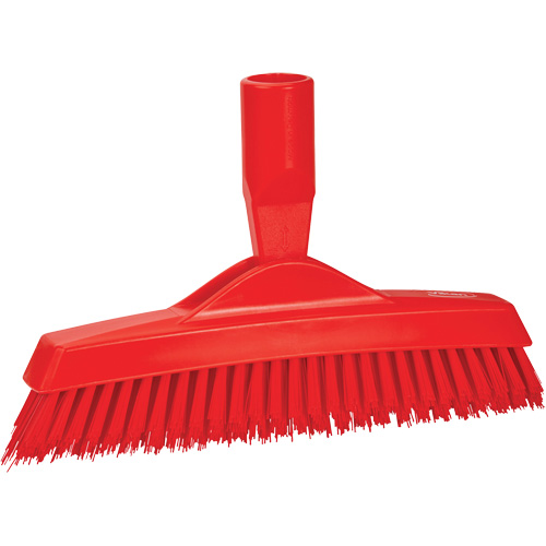 Brosse &agrave; coulis, Soies Ferme, Longueur de 9-1/4", Rouge Pathway Supply LP