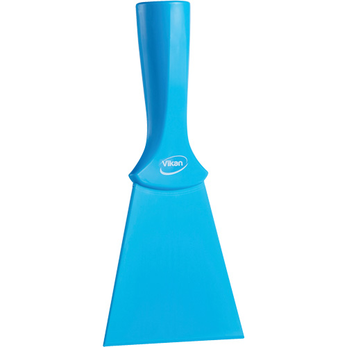 Grattoir en nylon avec poign&eacute;e filet&eacute;e, Bleu, 4" la x 8" lo Pathway Supply LP