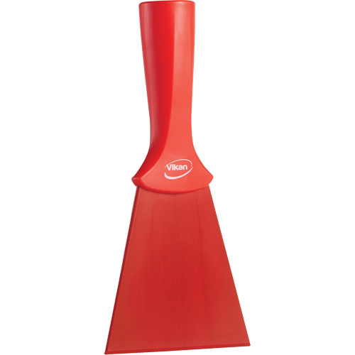 Nylon Scraper with Threaded Handle, Red, 4" W x 8" L Pathway Supply LP