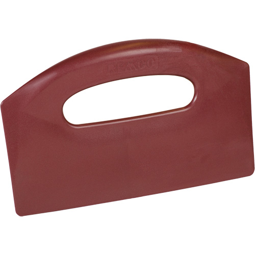 Grattoir de paillasse perceptible par d&eacute;tecteur de m&eacute;tal, Rouge, 8-1/2" la x 5-1/4" lo Pathway Supply LP