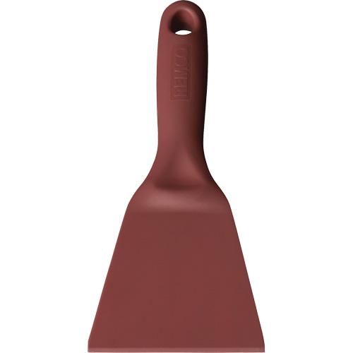 Grattoir perceptible par d&eacute;tecteur de m&eacute;tal, Rouge, 3" la x 8" lo Pathway Supply LP