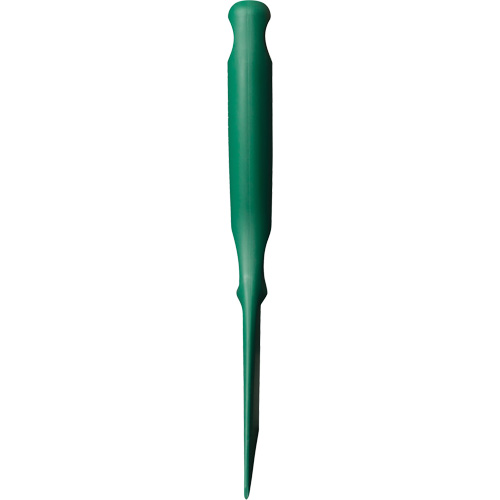 Grand grattoir perceptible par d&eacute;tecteur de m&eacute;tal, Vert, 4-1/4" la x 10" lo Pathway Supply LP