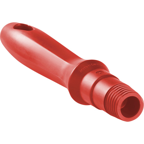 Mini Handle, Brush/Pad Holder/Scraper/Squeegee, Red, Standard, 6-1/4" L Pathway Supply LP