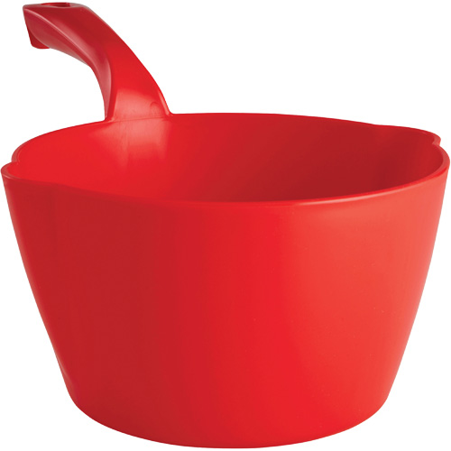 Pelle &agrave; main ronde, Plastique, Rouge, 64 oz Pathway Supply LP