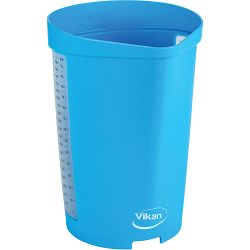 Cruche gradu&eacute;e, Plastique, Bleu, 65 oz Pathway Supply LP