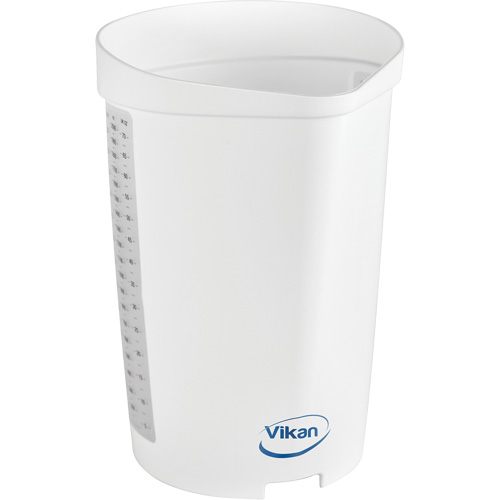 Cruche gradu&eacute;e, Plastique, Blanc, 65 oz Pathway Supply LP