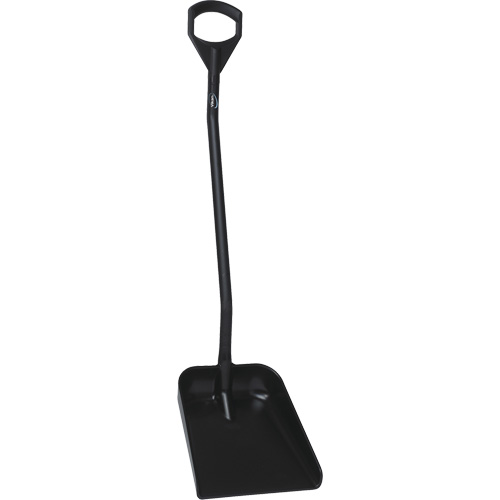 Pelle ergonomique &agrave; grande lame, Longueur de 51", Plastique, Noir Pathway Supply LP