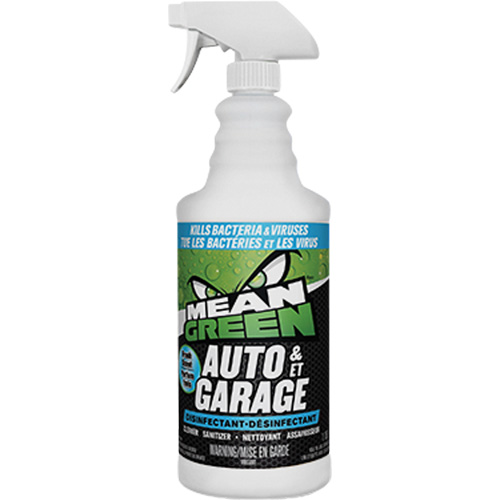 D&eacute;sinfectant pour lautomobile et le garage Mean Green, 1,18 L, Bouteille &agrave; g&acirc;chette Pathway Supply LP