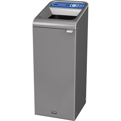 Conteneur pour d&eacute;chets de papier Configure, Vrac/Bord de rue/De bureau, Acier, 15 gal. US Pathway Supply LP