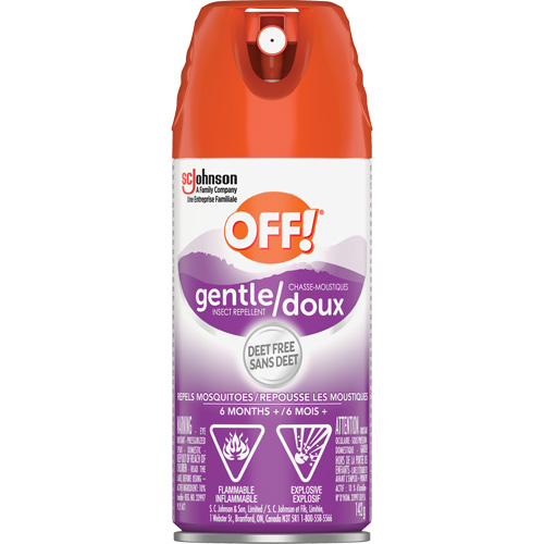 Off!&reg; Gentle Insect Repellent, DEET Free, Aerosol, 142 g Pathway Supply LP