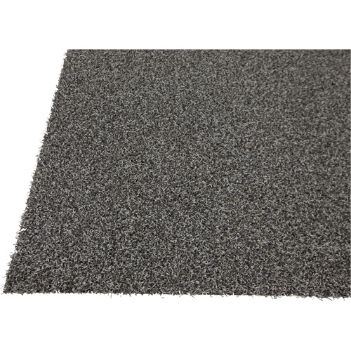 Tundra Indoor/Outdoor Matting, Latex/Polypropylene, Scraper Type, Tufted Cut Pile Pattern, 3-1/2' x 10', Charcoal Pathway Supply LP