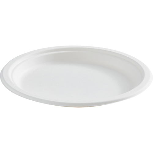 Assiette ronde en fibre compostable Pathway Supply LP