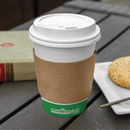 Kraft Coffee Cup Sleeves, Paper, 12 oz. - 20 oz., Brown Pathway Supply LP