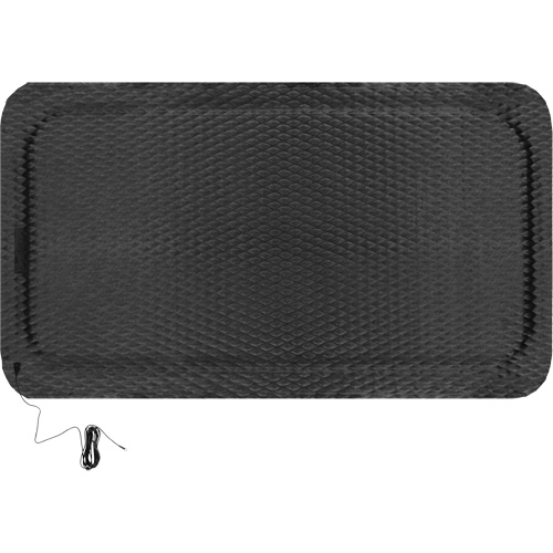 Hog Heaven Electrically Conductive Mat Kit, 3' W x 5' L, 7/8" Thickness, Black, Nitrile Pathway Supply LP