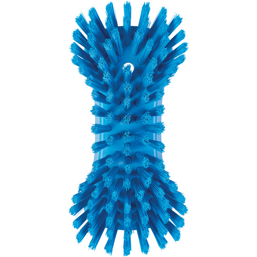 Brosse &agrave; main, Soies Tr&egrave;s ferme, Longueur de 9-1/10", Bleu Pathway Supply LP
