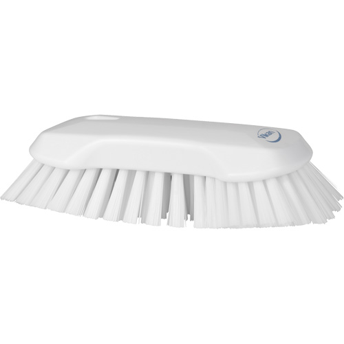 Brosse &agrave; main, Soies Tr&egrave;s ferme, Longueur de 9-1/10", Blanc Pathway Supply LP