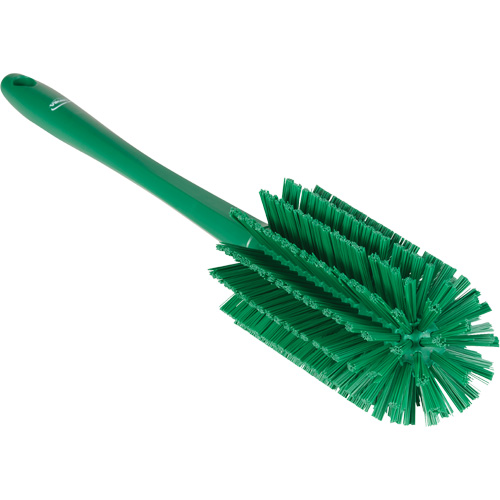 Brosse moyenne avec manche, Soies Ferme, Longueur de 17", Vert Pathway Supply LP