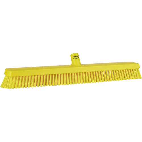 Balai-brosse robuste, Crins Fin/Ferme, 24", Jaune Pathway Supply LP