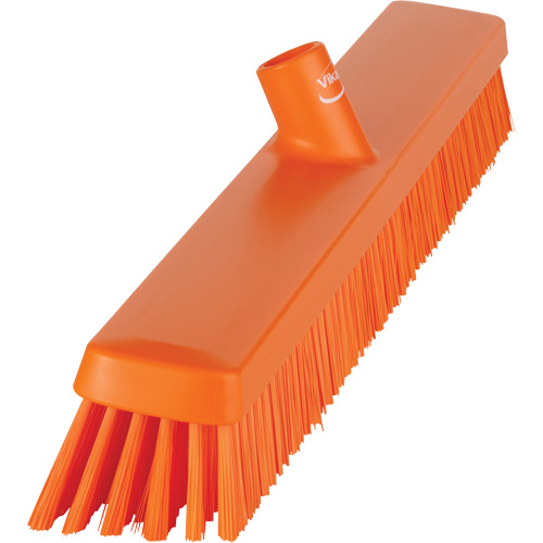 Balai-brosse robuste, Crins Fin/Ferme, 24", Orange Pathway Supply LP