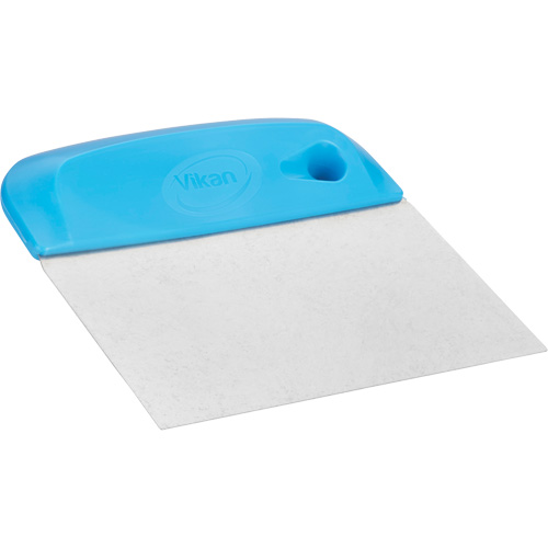 Flexible Stainless Steel Dough Cutter/Scraper, Blue, 4-1/2" W x 5-3/4" L Pathway Supply LP