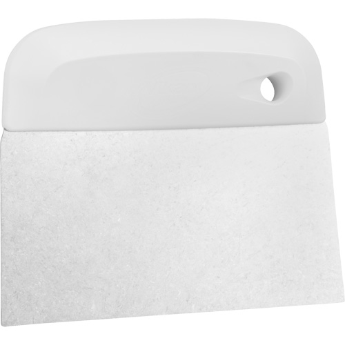 Coupe-p&acirc;te flexible en acier inoxydable, Blanc, 4-1/2" la x 5-3/4" lo Pathway Supply LP