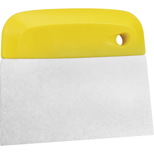 Coupe-p&acirc;te flexible en acier inoxydable, Jaune, 4-1/2" la x 5-3/4" lo Pathway Supply LP