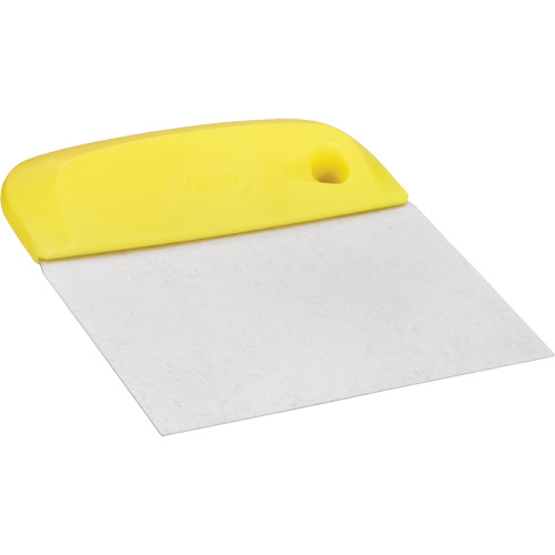Coupe-p&acirc;te flexible en acier inoxydable, Jaune, 4-1/2" la x 5-3/4" lo Pathway Supply LP