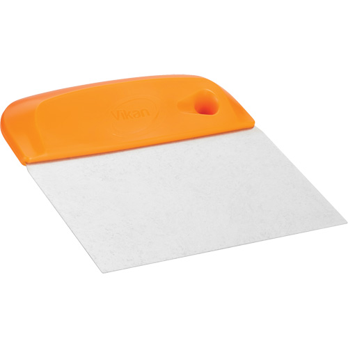 Coupe-p&acirc;te flexible en acier inoxydable, Orange, 4-1/2" la x 5-3/4" lo Pathway Supply LP