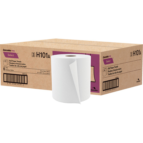 Rouleau de papier essuie-tout PRO Select, 1 pli, Standard, 1000' lo Pathway Supply LP