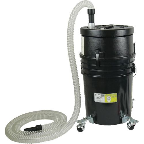High Capacity HEPA Abatement Vacuum, Dry, 5 US Gal. (18.92 Litres) Pathway Supply LP
