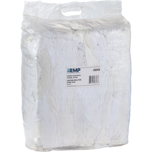 Chiffons, Molleton, Blanc, 20 lb Pathway Supply LP