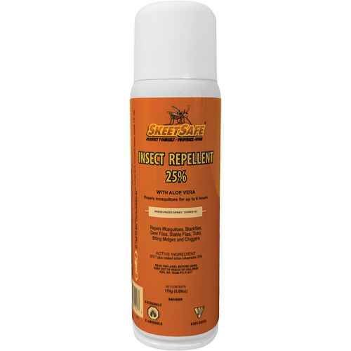 Insect Repellent, 25% DEET, Aerosol, 170 g Pathway Supply LP