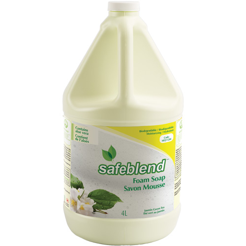 Savon au th&eacute; vert et jasmin, Mousse, 4 L, Parfum&eacute; Pathway Supply LP
