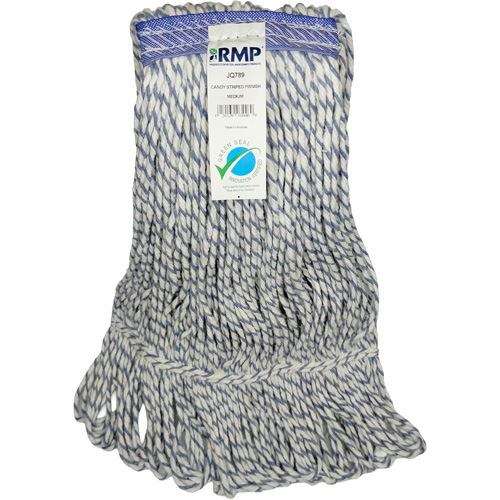 Candy-Striped Mop Head, Floor Finishing, Synthetic, Loop Style Pathway Supply LP