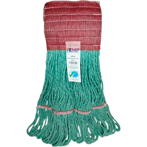 Wide-Band Mop Head, Antimicrobial/Floor Finishing/Specialty, Cotton/Rayon/Synthetic, Loop Style Pathway Supply LP