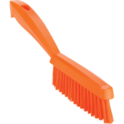 Brosse &agrave; main &eacute;troite &agrave; manche court, Soies Tr&egrave;s ferme, Longueur de 11-4/5", Orange Pathway Supply LP