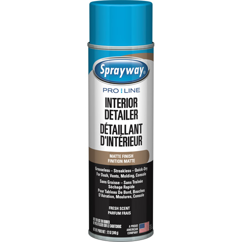 Pro Line Interior Detailer with Matte Finish & Fresh Scent Pathway Supply LP