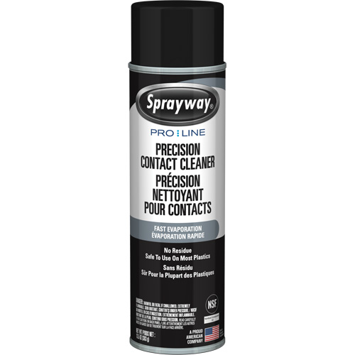 Nettoyeur de contacts de pr&eacute;cision Pro Line &agrave; &eacute;vaporation rapide, Canette a&eacute;rosol Pathway Supply LP