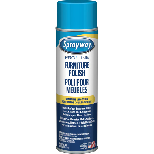 Pro Line Furniture Polish with Lemon Oil, 19 oz., Aerosol Can Pathway Supply LP