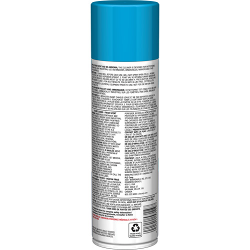 Nettoyant pour vitres Pro Line sans ammoniaque, au parfum frais, 19 oz., Canette a&eacute;rosol Pathway Supply LP