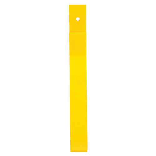 Rail Post, Steel, 10-3/4" L x 24" H, Yellow Pathway Supply LP
